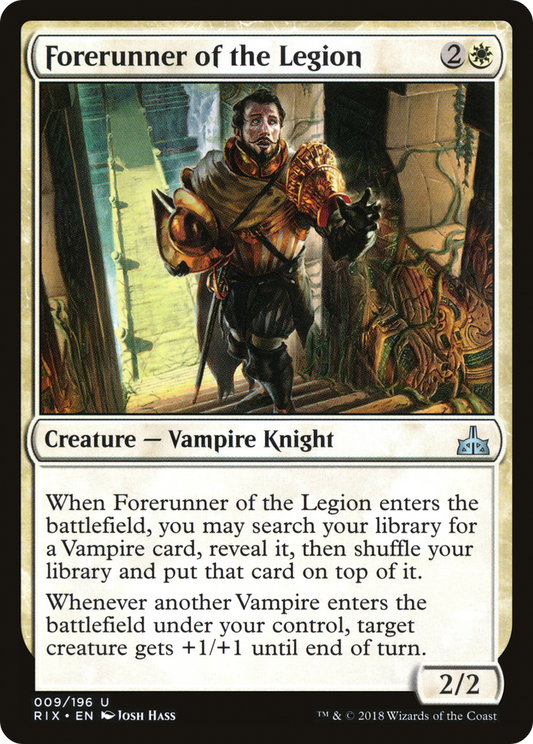 Forerunner of the Legion [Rivals of Ixalan] Foil