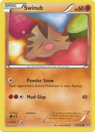 Swinub (80) - XY  BREAKthrough