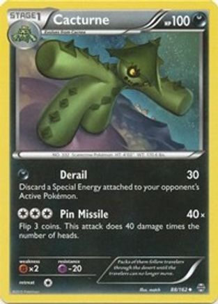 Cacturne (88/162) [XY: BREAKthrough] Reverse Holofoil