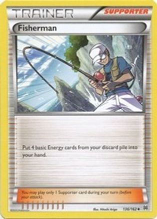 Fisherman (136/162) [XY: BREAKthrough] | Silver Goblin