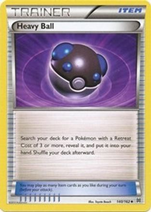 Heavy Ball (140/162) [XY: BREAKthrough] | Silver Goblin