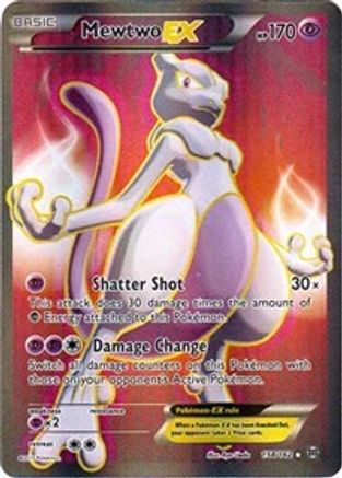 Mewtwo EX (158 Full Art) (158) Holofoil - XY  BREAKthrough