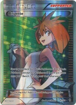 Brigette (Full Art) (161) Holofoil - XY  BREAKthrough
