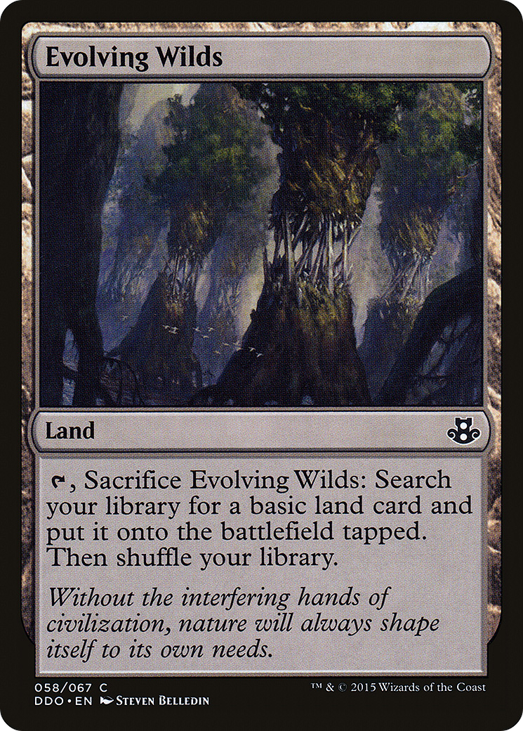 Evolving Wilds (058) - Duel Decks: Elspeth vs. Kiora