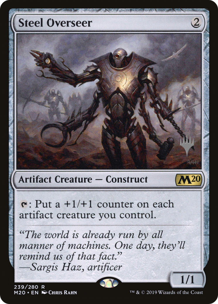 Steel Overseer (239) Foil - Core Set 2020 Promos