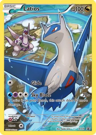 Latios (XY79) (Full Art Promo) [XY: Black Star Promos] | Silver Goblin