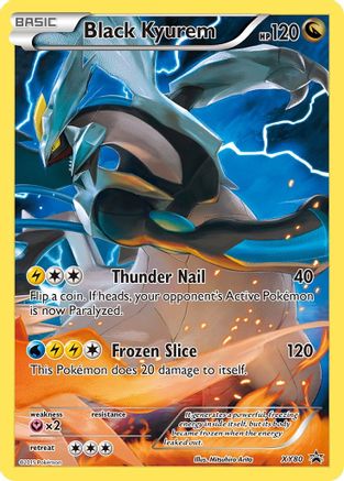 Black Kyurem (XY80) (Full Art Promo) [XY: Black Star Promos] | Silver Goblin