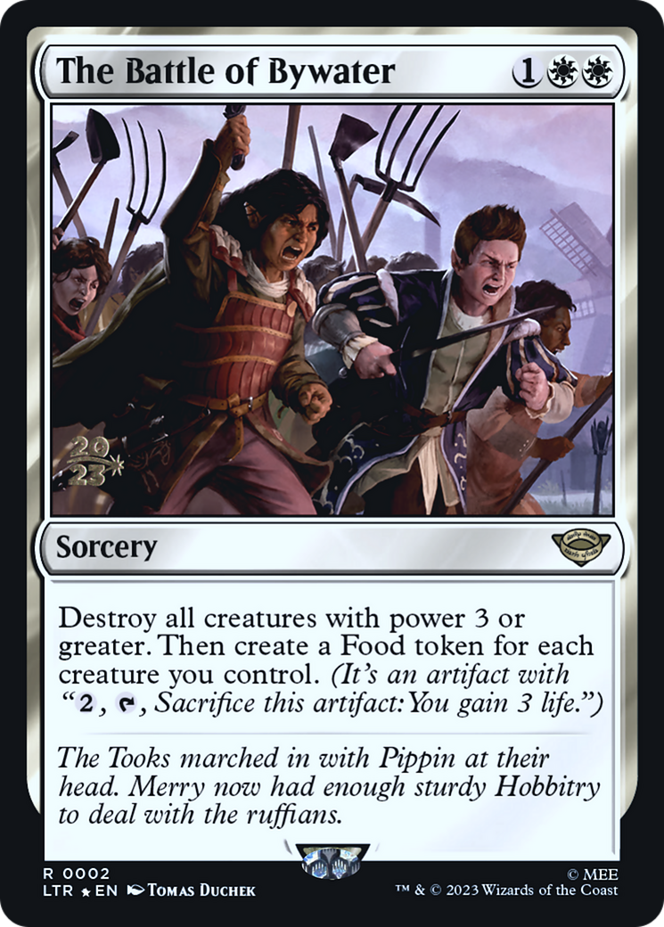 The Battle of Bywater (002) Foil - Tales of Middle-earth Promos