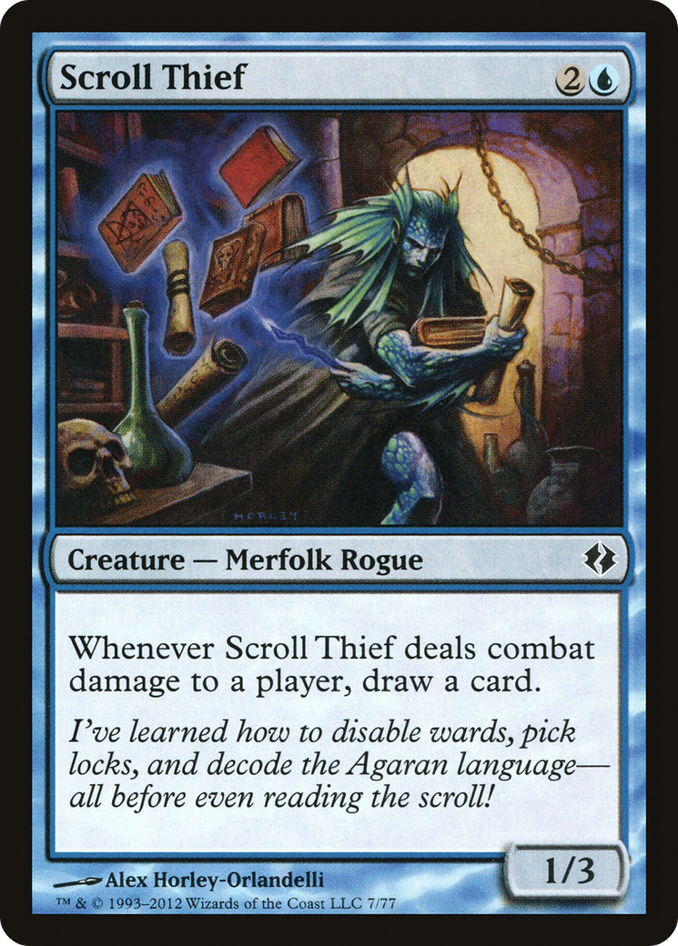 Scroll Thief (007) - Duel Decks: Venser vs. Koth