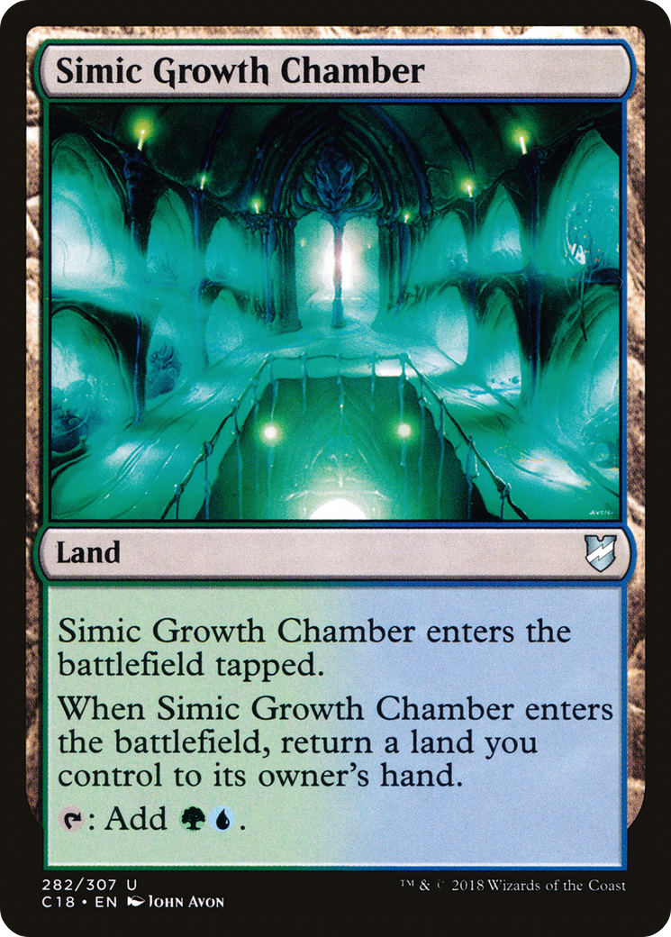 Simic Growth Chamber (282) - Commander 2018