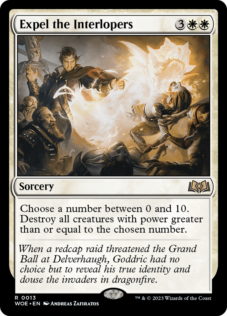 Expel the Interlopers (013) Foil - Wilds of Eldraine