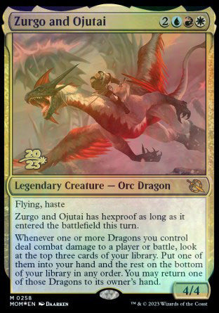 Zurgo and Ojutai [March of the Machine Prerelease Promos] | Silver Goblin