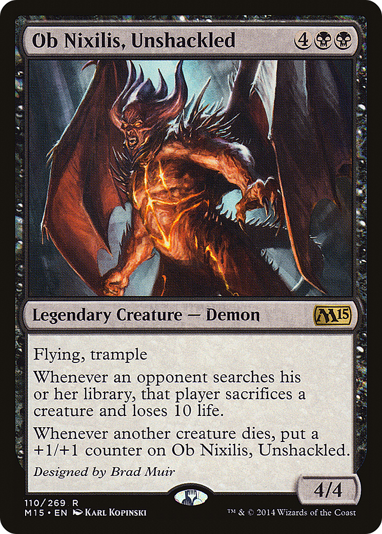 Ob Nixilis, Unshackled (110) - Magic 2015