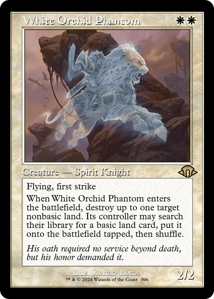 White Orchid Phantom (Retro) (396) - Modern Horizons 3