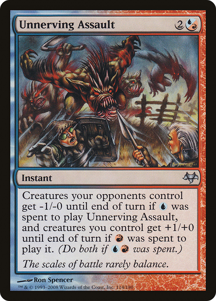 Unnerving Assault (114) Foil - Eventide
