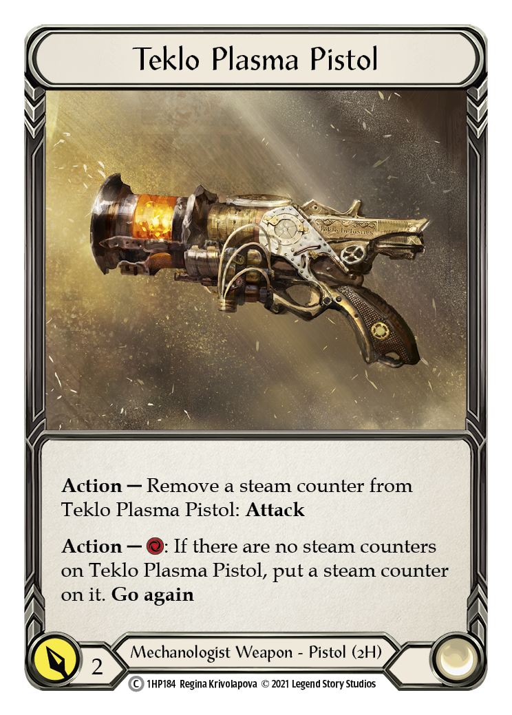 Teklo Plasma Pistol [1HP184] (History Pack 1) | Silver Goblin