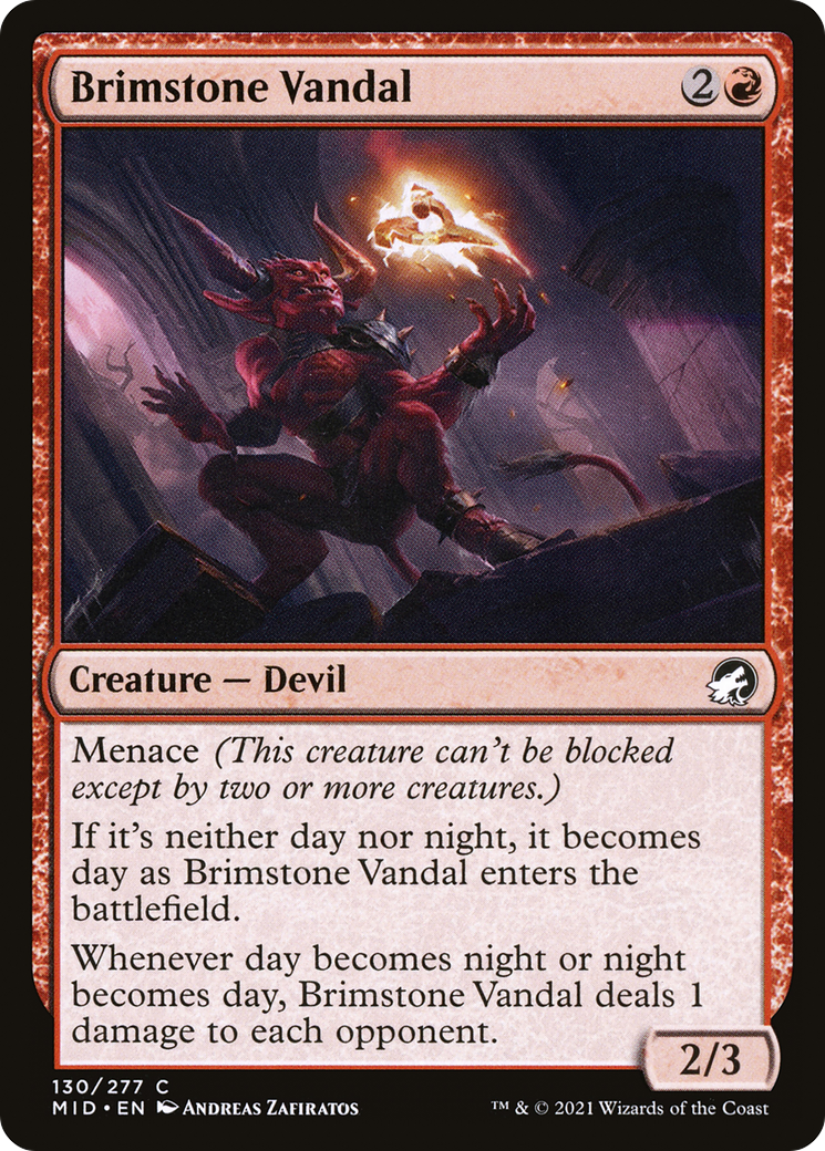 Brimstone Vandal (130) - Innistrad: Midnight Hunt
