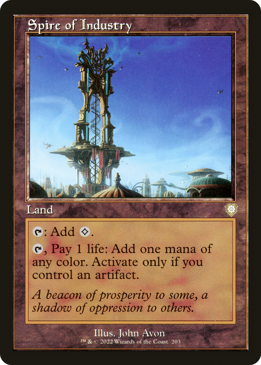 Spire of Industry (Retro) (203) - The Brothers' War Commander