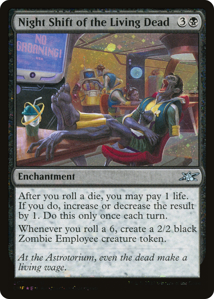 Night Shift of the Living Dead (367) Foil - Unfinity