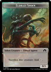 Eldrazi Spawn // Clue Double-Sided Token [Modern Horizons 3 Tokens] | Silver Goblin