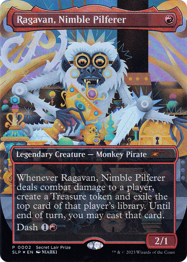 Ragavan, Nimble Pilferer (002) Foil - Secret Lair Showdown