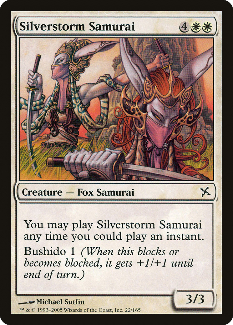 Silverstorm Samurai (022) - Betrayers of Kamigawa