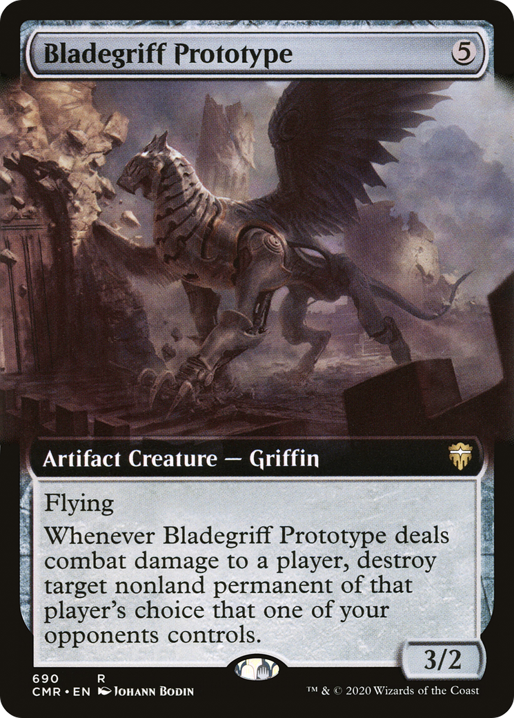 Bladegriff Prototype (Extended Art) (690) Foil - Commander Legends