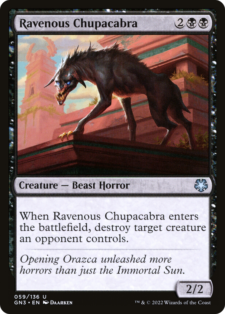 Ravenous Chupacabra (059) - Game Night: Free-for-All