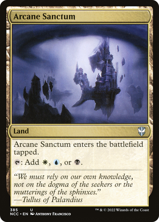 Arcane Sanctum (385) - New Capenna Commander