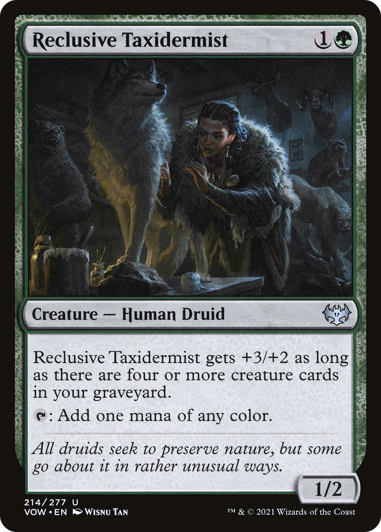Reclusive Taxidermist (214) Foil - Innistrad: Crimson Vow