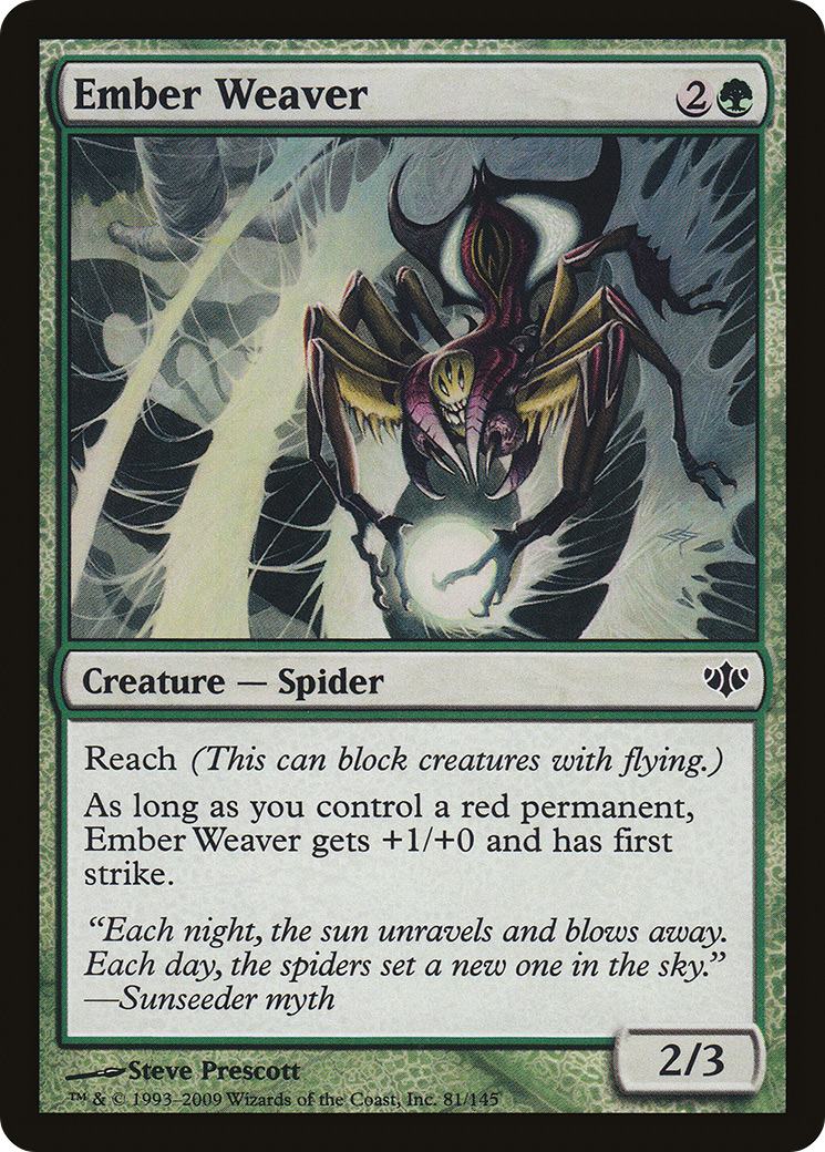 Ember Weaver (081) Foil - Conflux