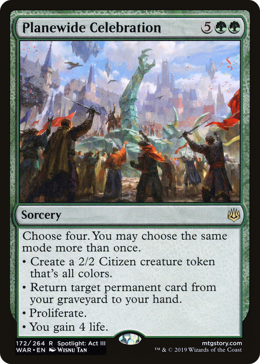 Planewide Celebration (172) - War of the Spark