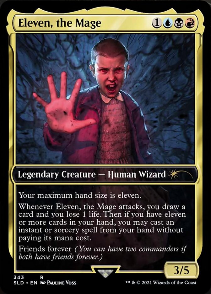 Eleven, the Mage [Secret Lair Drop Series] | Silver Goblin