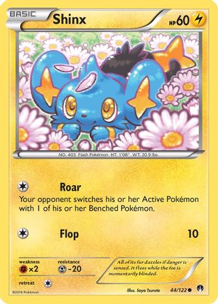 Shinx (44/122) [XY: BREAKpoint] Reverse Holofoil