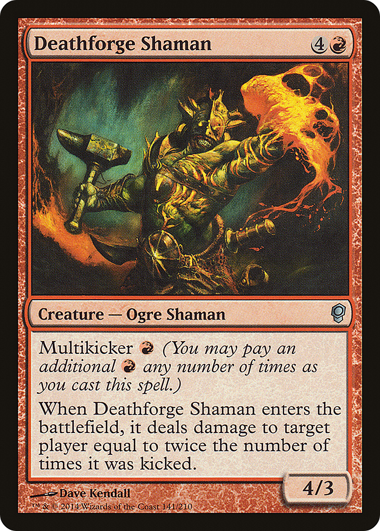 Deathforge Shaman (141) Foil - Conspiracy