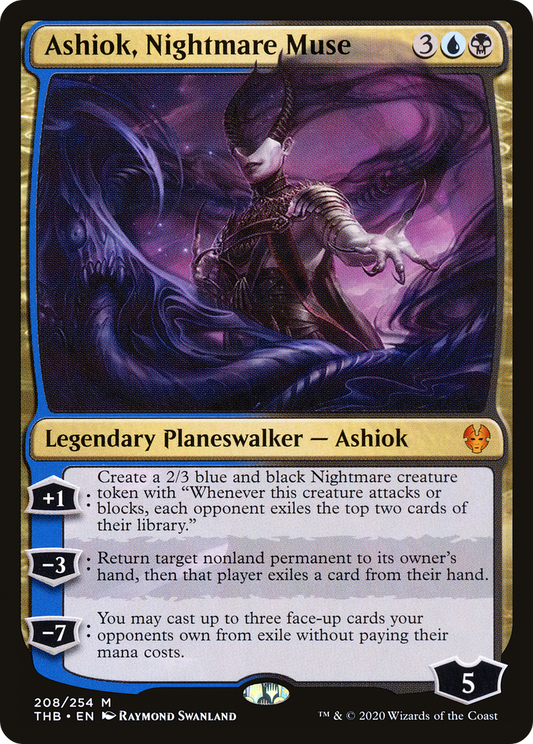 Ashiok, Nightmare Muse (208) - Theros Beyond Death