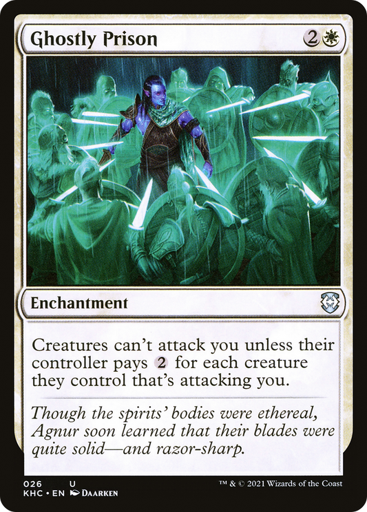Ghostly Prison (026) - Kaldheim Commander