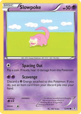 Slowpoke (32/83) [XY: Generations] | Silver Goblin