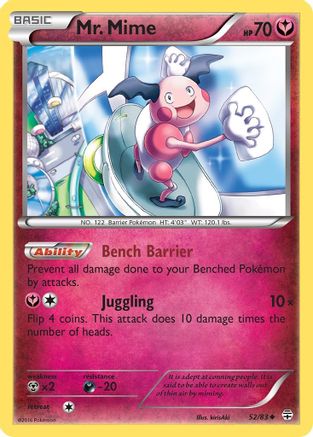 Mr. Mime (52) - Generations