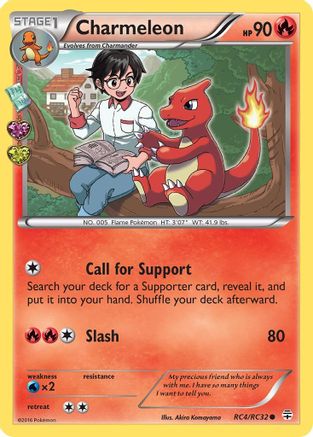 Charmeleon (RC4/RC32) [XY: Generations] | Silver Goblin