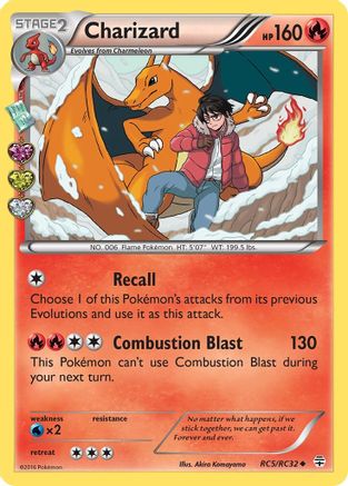 Charizard (RC5/RC32) [XY: Generations] | Silver Goblin