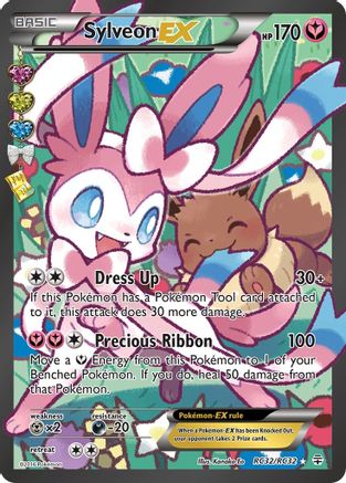 Sylveon EX (Full Art) (RC32) Holofoil - Generations Radiant Collection