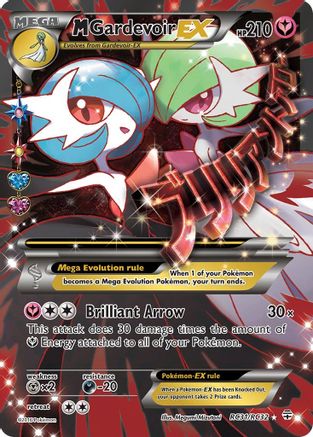 M Gardevoir EX (Full Art) (RC31) Holofoil - Generations Radiant Collection