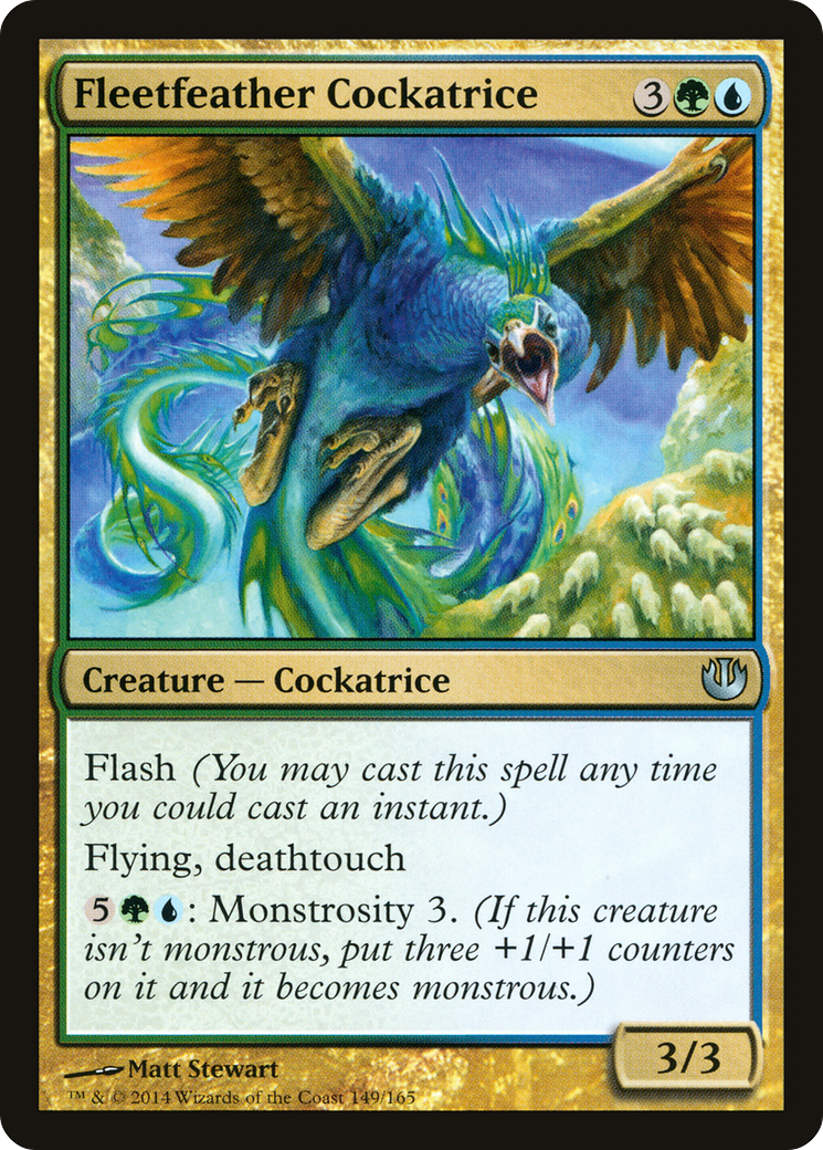 Fleetfeather Cockatrice (149) - Journey into Nyx