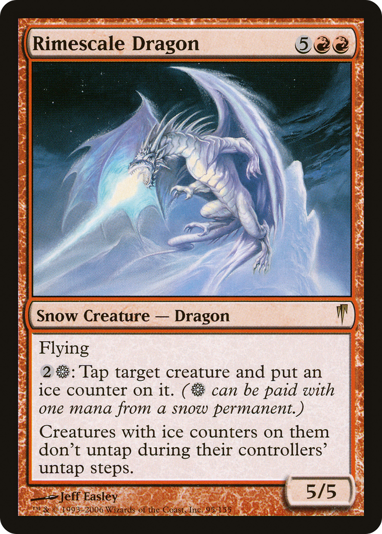Rimescale Dragon (095) Foil - Coldsnap