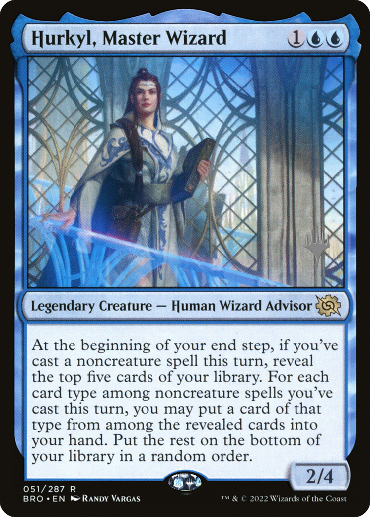 Hurkyl, Master Wizard (51p) Foil - The Brothers' War Promos