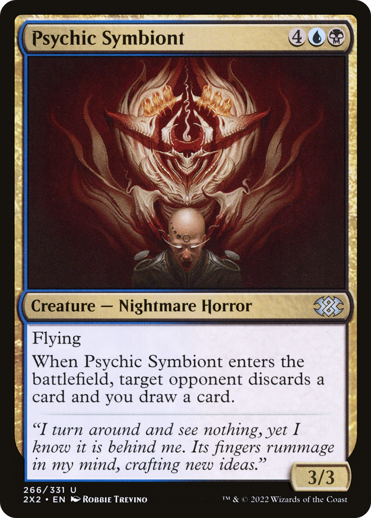 Psychic Symbiont [Double Masters 2022] | Silver Goblin