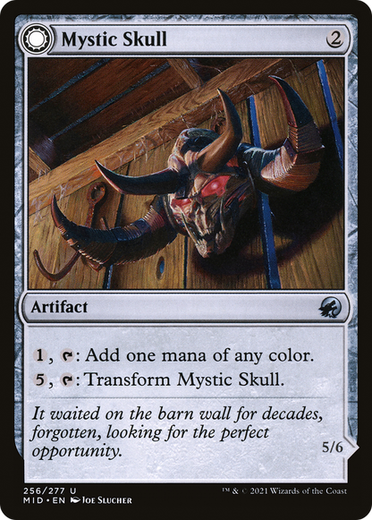Mystic Skull (256) Foil - Innistrad: Midnight Hunt