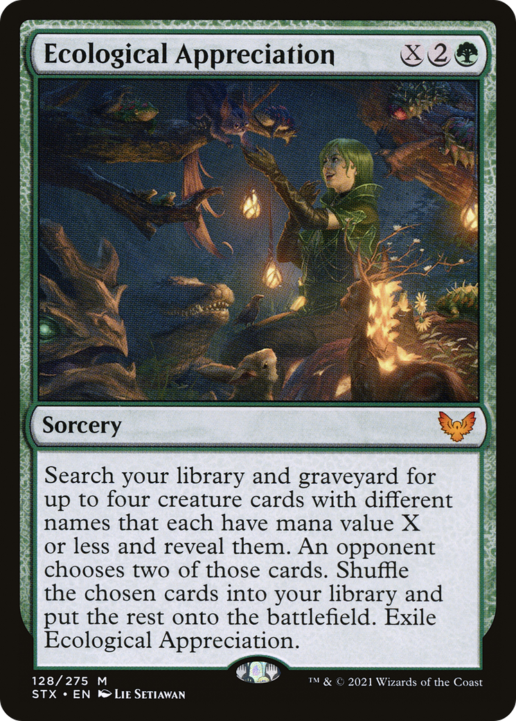 Ecological Appreciation (128) Foil - Strixhaven: School of Mages