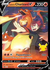 Lance's Charizard V (SWSH133) (Celebrations) [Sword & Shield: Black Star Promos] | Silver Goblin